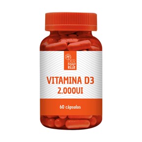 Produto Vitamina D3 2.000 UI 60 Cápsulas