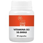 Vitamina D3 50000 UI 30 Cápsulas